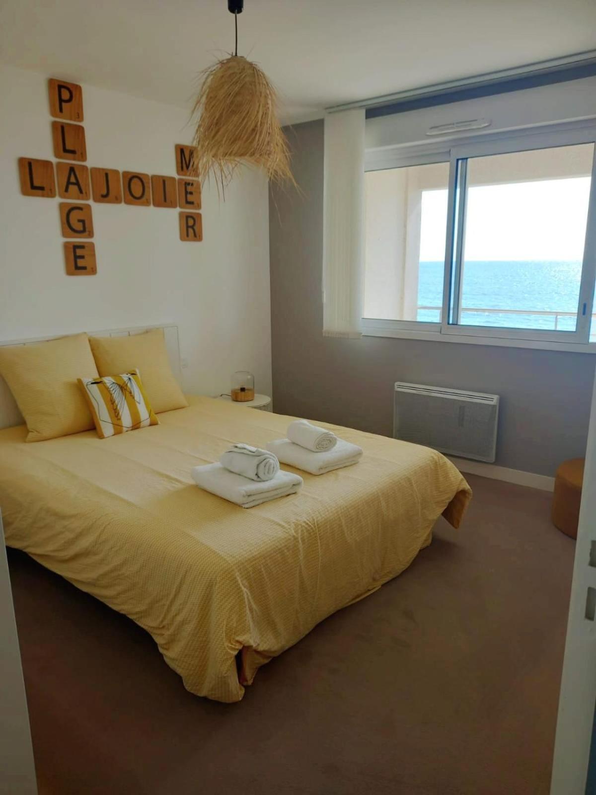 Апартаменти Reve Bleu - Vue Mer Exceptionnelle - Wifi - Draps Et Serviettes Inclus - Balcon Avec Mobilier De Jardin Панмарк Екстер'єр фото