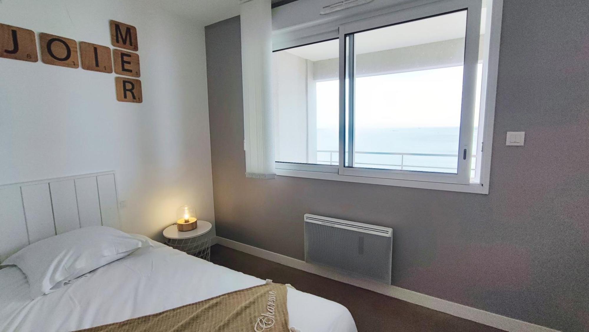 Апартаменти Reve Bleu - Vue Mer Exceptionnelle - Wifi - Draps Et Serviettes Inclus - Balcon Avec Mobilier De Jardin Панмарк Екстер'єр фото